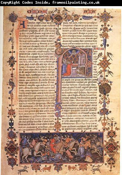 unknow artist Bible of Matteo di Planisio